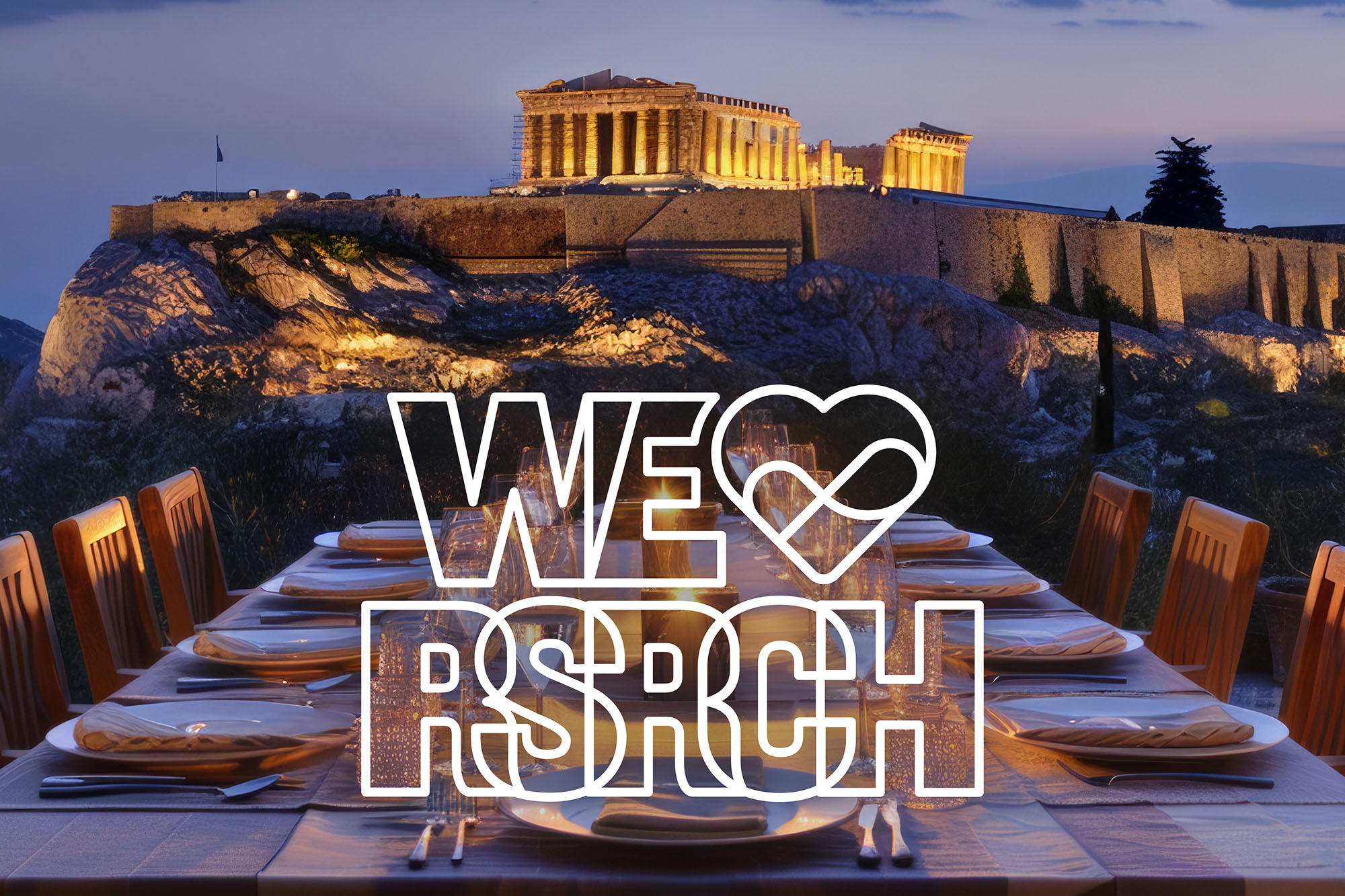 WeLoveResearch DACH-Dinner in Athen: AMR + moweb laden ein