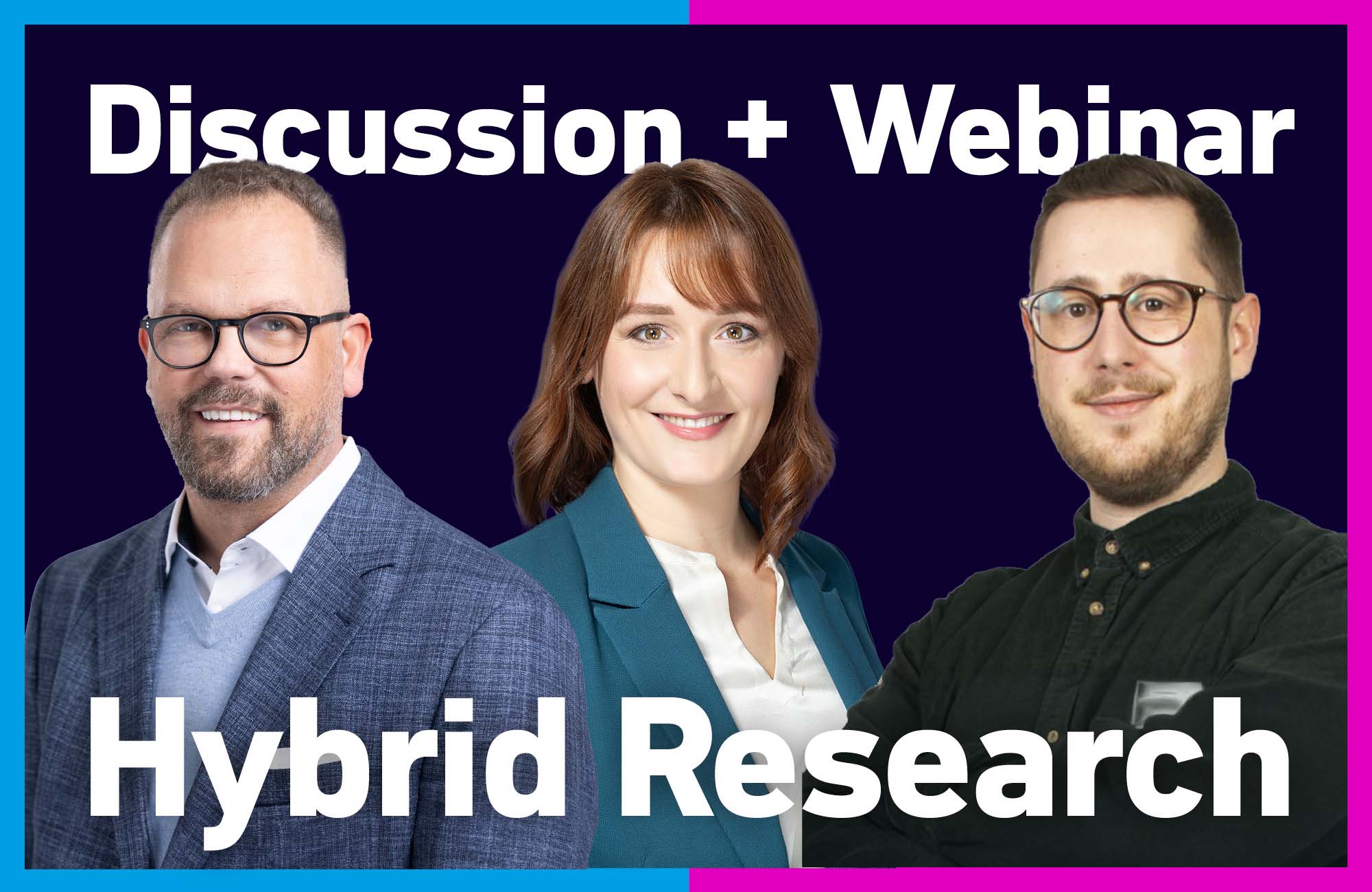 Webinar und Podiumsdiskussion zu Hybrider Forschung von AMR + moweb